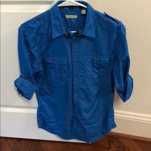 Burberry Brit casual button down shirt.